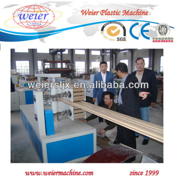 WPC decorate outdoor decking extrusion plant